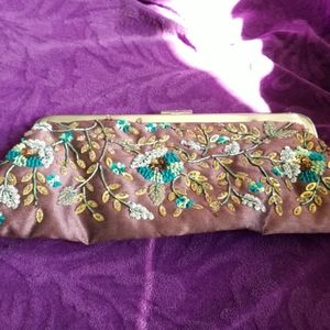 Beaded evening bag